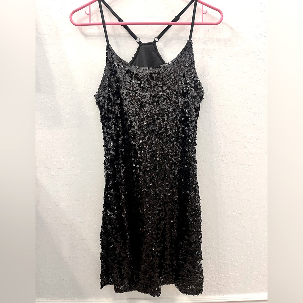 Sparkly Black Party Dress